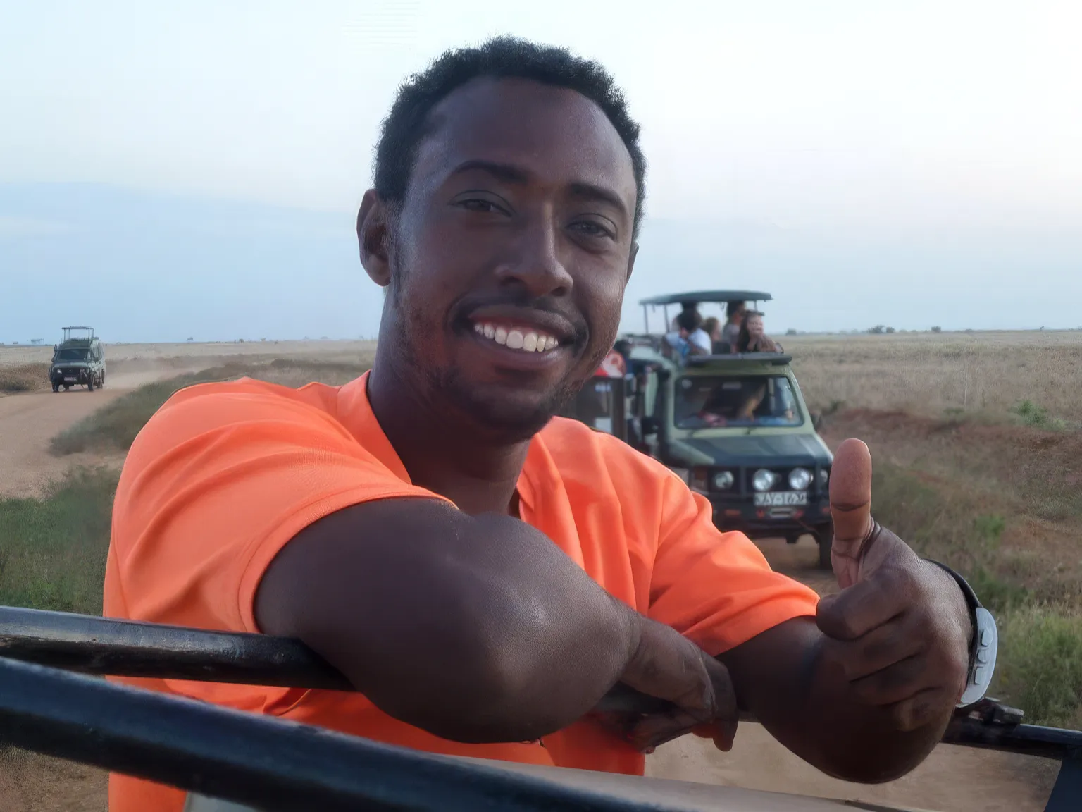Abdull, our guide in Kenya